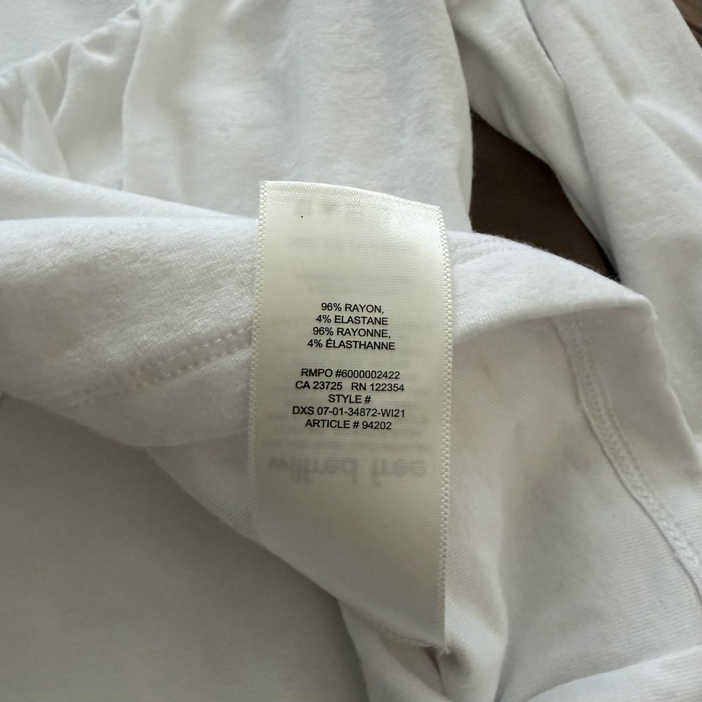 Aritzia Wilfred Free Bundle Square Neck Long Sleeve Ruched Crop Top Medium Lot - Picture 11 of 11